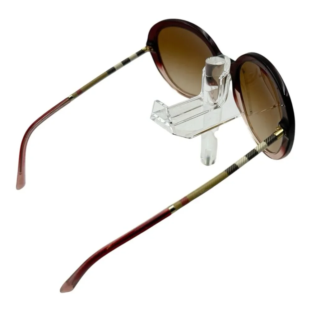 BURBERRY B4239 QF HERITAGE Check Havana Brown Frame Sunglasses 57 19 140**ITALY